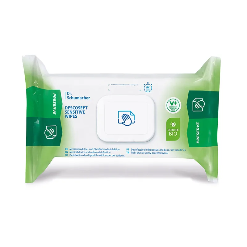 Descosept Sensitive Wipes, alkoholische Flächendesinfektionstücher