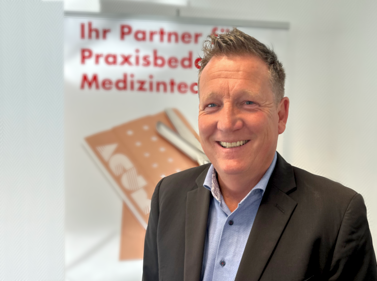 Porträt von Carsten Piepenbring, Key Account Manager bei ACUmed