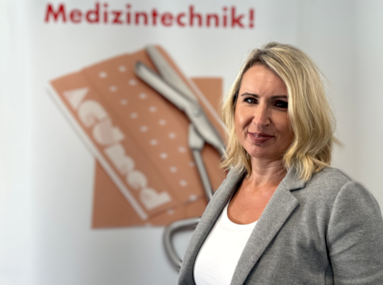 Porträt von Edith Busch, Accounting und Back Office bei ACUmed
